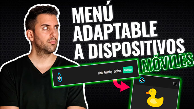 Cómo hacer menú de navegación Responsive en HTML y CSS (Parte 2)