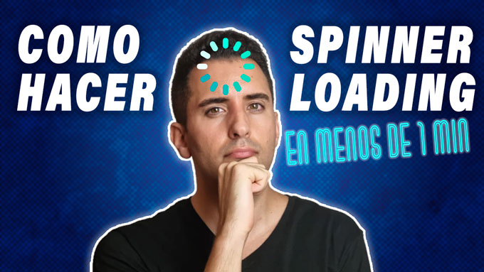 Cómo hacer un Spinner Loading en CSS (rápido)