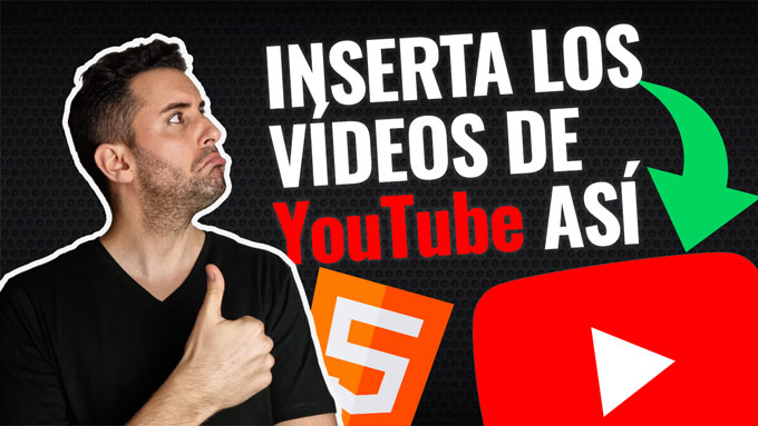 Como Insertar un Vídeo de YOUTUBE en HTML