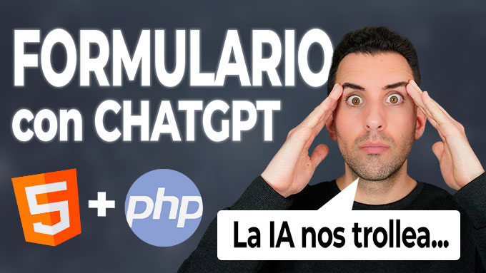 Cómo Crear Formulario de Contacto (PHP) con IA (ChatGPT)