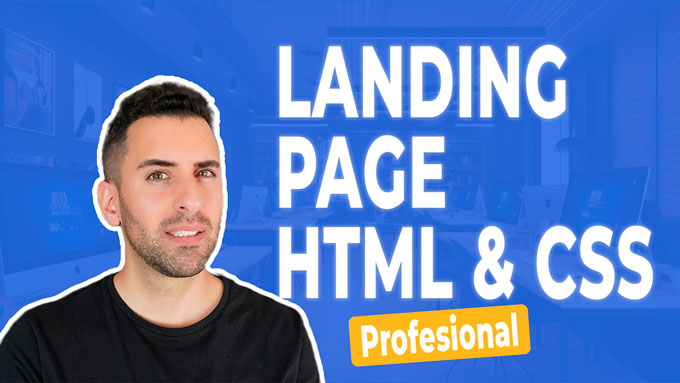 Cómo hacer una Landing Page en HTML y CSS (Profesional)