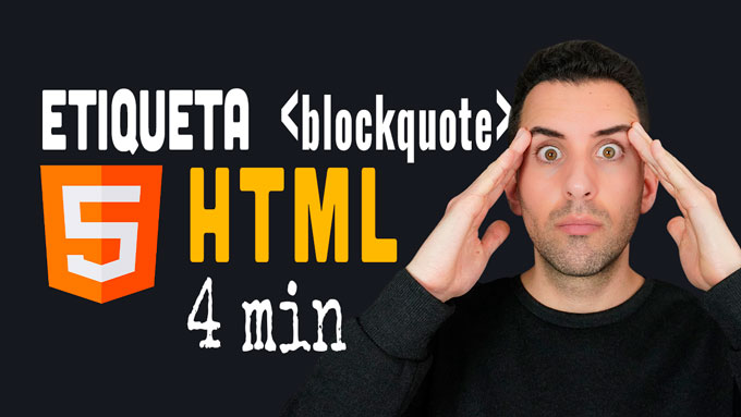 Etiqueta Blockquote (Cita) en HTML ¿Qué es y cómo se usa?