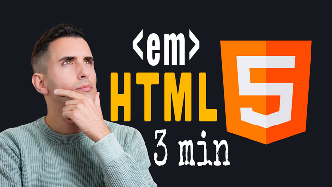 Qué es y cómo se usa la Etiqueta EM en HTML  (No la confundas)